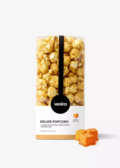 VENIRA deluxe popcorn, slaný karamel, 70 g