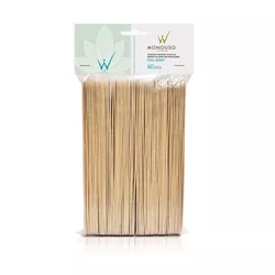 ItalWax dřevěná špachtle FULL BODY 60 ks