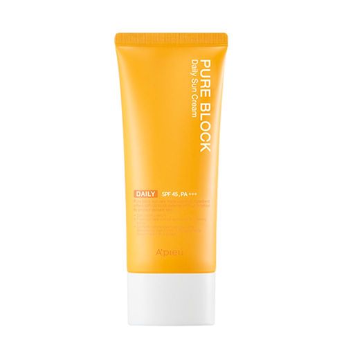 A'PIEU Pure Opalovací krém Block Natural Daily Sun Cream SPF45