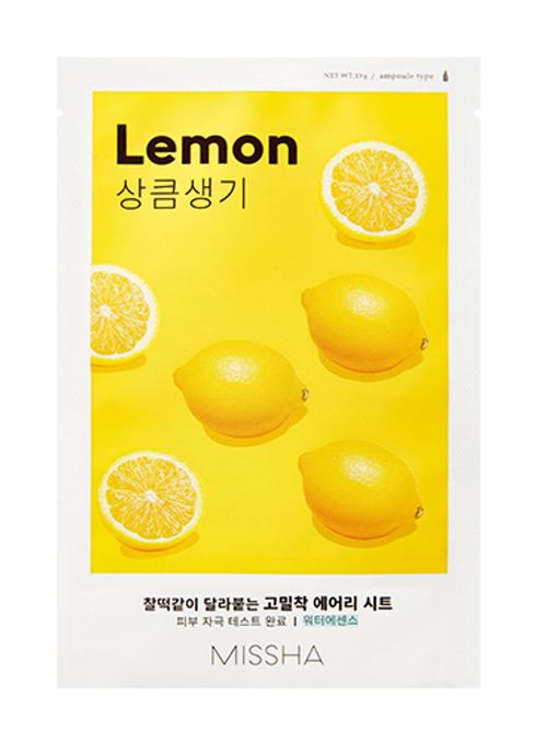 MISSHA Plátýnková maska - Airy Fit Sheet Mask - Lemon