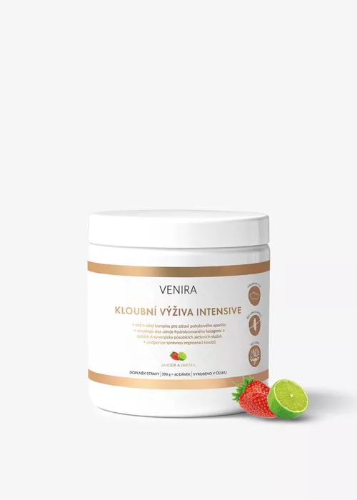 VENIRA kloubní výživa intensive, jahoda-limetka, 390 g