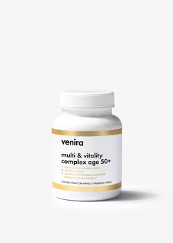 VENIRA multi & vitality complex age 50+, 90 kapslí
