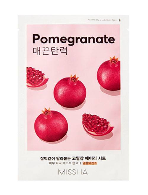 MISSHA Plátýnková maska - Airy Fit Sheet Mask - Pomegranate