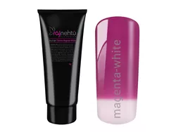 Akryl-gel v tubě - Thermo Magenta-White 30g